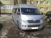 Работа с личным микроавтобусом